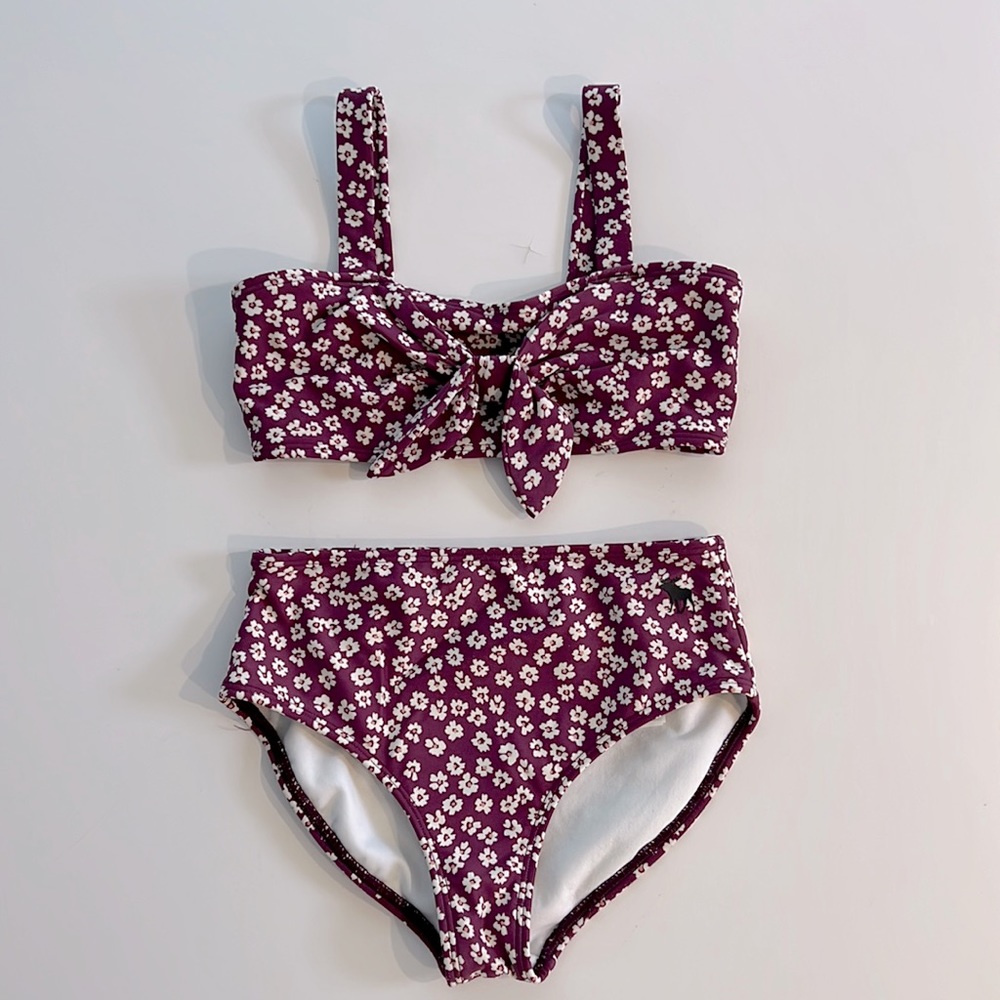 Abercrombie Kids two piece swimsuit. Size 7/8.
